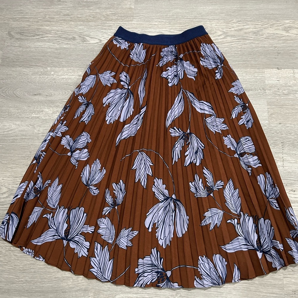 ModCloth My Kind Of Day Pleated Skirt XS